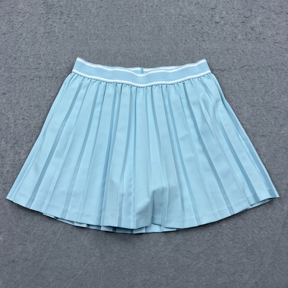 Peter Millar Dresses & Skirts - Peter Millar Mickey‎ Pleated Skort Women's Small Blue Lined Tennis Golf Skirt